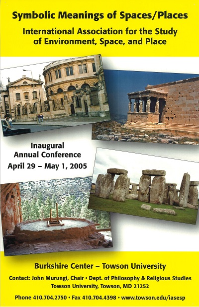 Poster: Symbolic Meanings of Spaces/Place