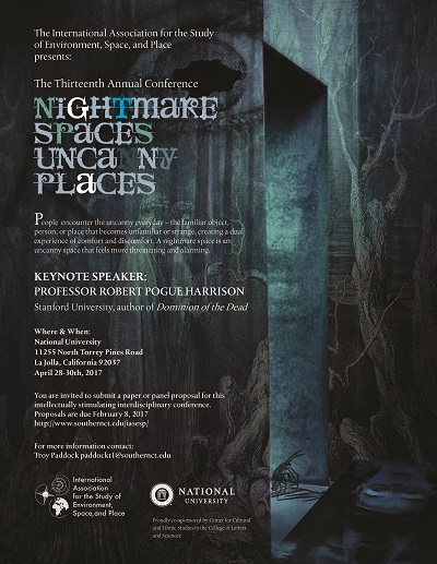 Poster: Nightmare Spaces, Uncanny Places