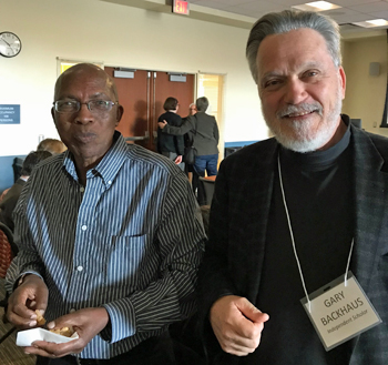 John Murungi (left) and Gary Backhaus